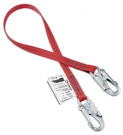 Dynamic Safety FP63111/6 - 1" POLY. WEB LANYARD - 6ft Snap Hook