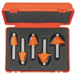 SALE CMT 836.501.11 - 5 PC CHAMFER ROUTER BIT SET