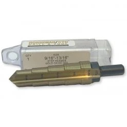 NORSEMAN 83720 - 9/16 - 13/16" TYPE 78-GR STEP REAMER METAL DRILLING ACCESSORIES