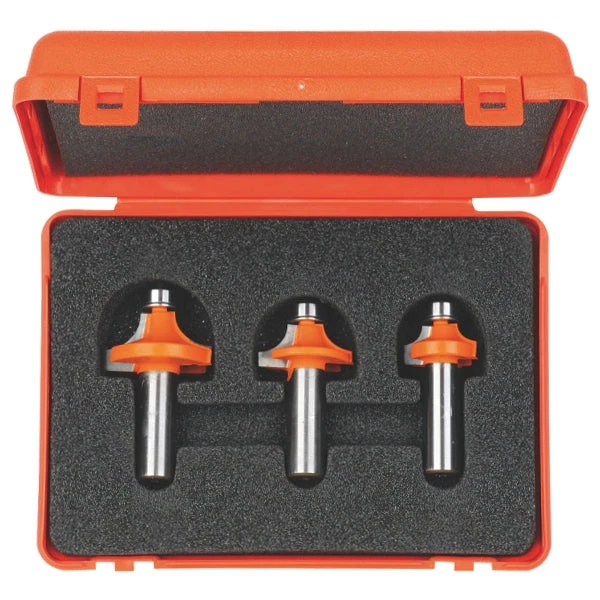 CMT 838.001.11 - 3 PC ROUNDOVER ROUTER BIT SET 3 CMT 838.001.11 - 3 PC ROUNDOVER ROUTER BIT SET