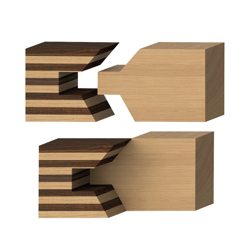 CMT 855.510.11 - EDGE BANDING ROUTER BIT SET 4 CMT 855.510.11 - EDGE BANDING ROUTER BIT SET