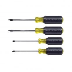 KLEIN 85664 - 4PC SQUARE RECESS SCREWDRIVER SET