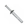 Powers 02814 - 1/4" X 1-1/4" 100 Pk Zamac Nailin Drive Pin Anchors With Carbon Steel Nail (Mushroom Head)
