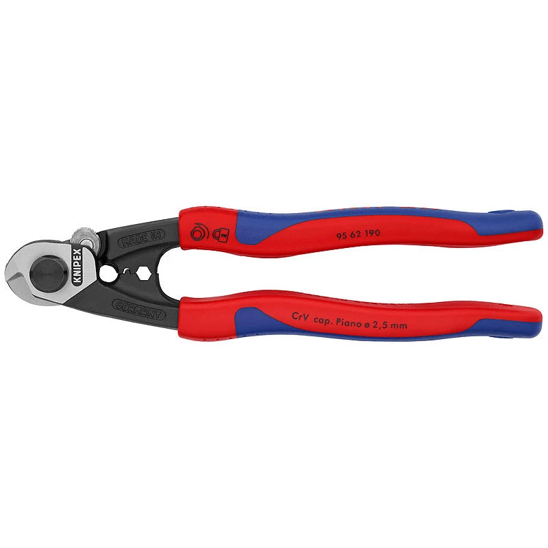 Knipex 9562190 - Comfort Grip Rope Cutter - 7-1/2" CUTTING HAND TOOLS 3 Knipex 9562190 - Comfort Grip Rope Cutter - 7-1/2" CUTTING HAND TOOLS