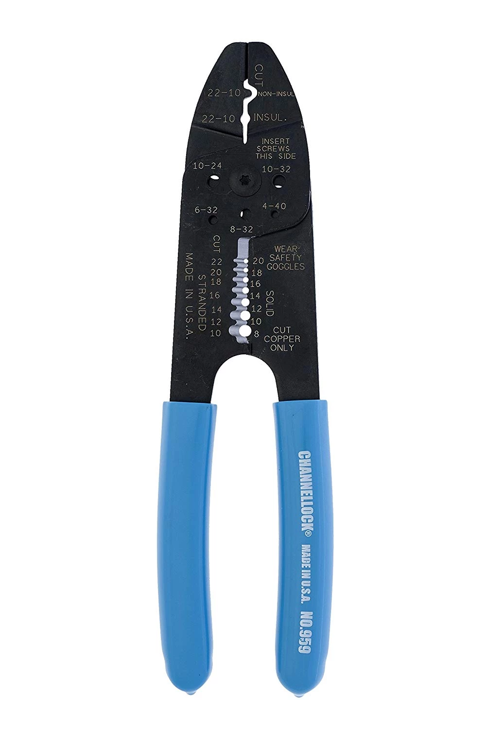 CHANNEL LOCK ChannelLock 959 - 8" Wire Stripper 3 CHANNEL LOCK ChannelLock 959 - 8" Wire Stripper