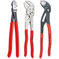 Knipex 9K0080117US Grip On 3 Piece Set WHAT'S NEW