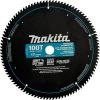 ACCESSORIES Makita A-94817 12-Inch 100 Tooth Ultra Coated Mitersaw Blade