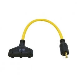 Prime AD060802 - Triple Tap Adaptor 2ft