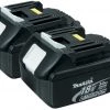 Makita BL1830-2 - 18V 3.0Ah Li-Ion Battery - 2 PACK BATTERIES AND CHARGERS
