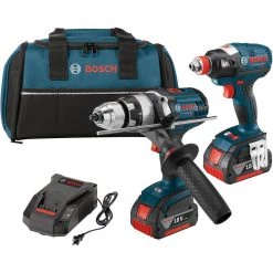 POWER TOOLS Bosch CLPK224-181 18-volt Lithium-Ion 2-Tool Combo Kit