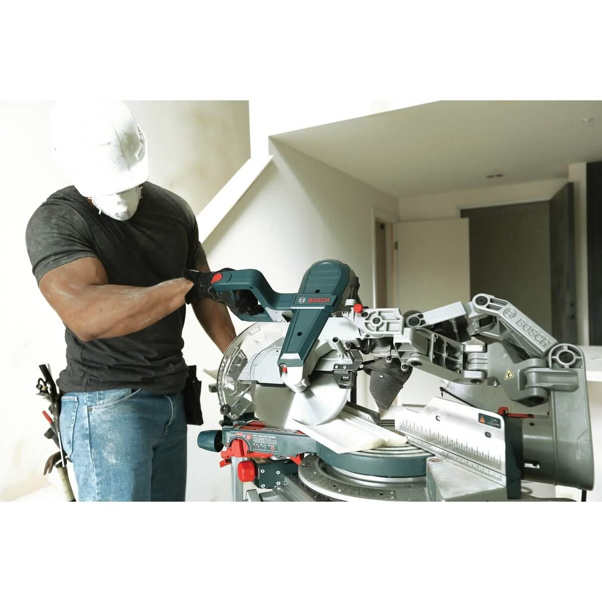 POWER TOOLS Bosch CM10GD 10-Inch Dual Bevel Glide Miter Saw, 15-Amp 7 POWER TOOLS Bosch CM10GD 10-Inch Dual Bevel Glide Miter Saw, 15-Amp