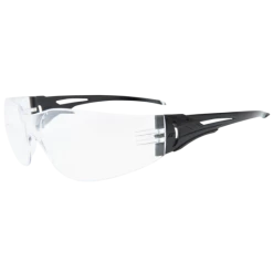 EDGE EYEWEAR CV111 - Viso - Black Frame / Smoke Lens Safety Glasses