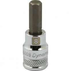Dynamic 3/8" D BIT Socket HEX 8 MM DRIVING AND FASTENING ACCESSORIES