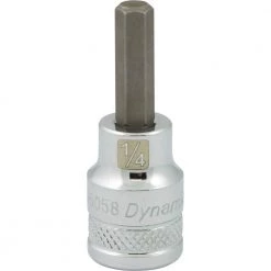 DRIVING AND FASTENING ACCESSORIES Dynamic 3/8" D BIT Socket HEX 1/4"