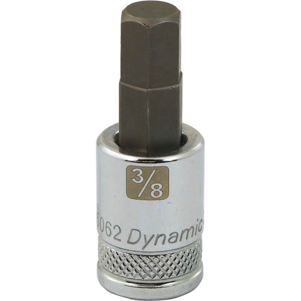 DRIVING AND FASTENING ACCESSORIES Dynamic 3/8" D BIT Socket HEX 3/8" 3 DRIVING AND FASTENING ACCESSORIES Dynamic 3/8" D BIT Socket HEX 3/8"