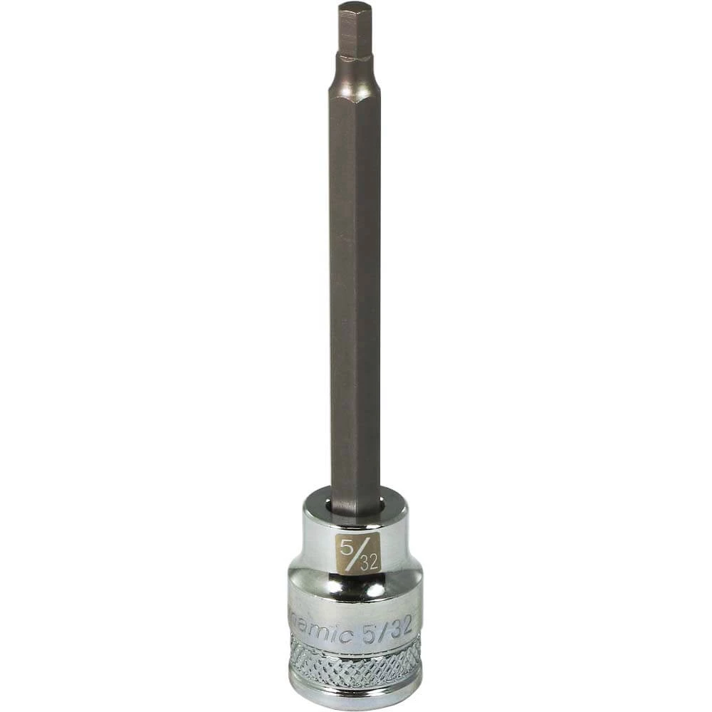DRIVING AND FASTENING ACCESSORIES Dynamic 3/8" D BIT Socket HEX 5/32" LONG 3 DRIVING AND FASTENING ACCESSORIES Dynamic 3/8" D BIT Socket HEX 5/32" LONG