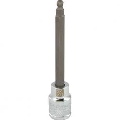 DRIVING AND FASTENING ACCESSORIES Gray GT-D006954 - 3/8" DRIVE BIT SOCKET HEX BALL NOSE 3/16"