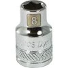 DRIVING AND FASTENING ACCESSORIES Dynamic 3/8" D 6 PT 8MM Chrome Socket