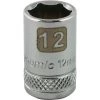 Dynamic 3/8" D 6 PT 12MM Chrome Socket 2 Dynamic 3/8" D 6 PT 12MM Chrome Socket