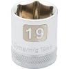 Dynamic 3/8" D 6 PT 19MM Chrome Socket 2 Dynamic 3/8" D 6 PT 19MM Chrome Socket