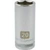 Dynamic 3/8" D 6 PT 20MM DEEP Chrome Socket
