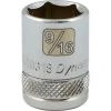 Dynamic 3/8" D 6 PT 9/16" Chrome Socket