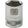 Dynamic 3/8" D 6 PT 5/8"" Chrome Socket DRIVING AND FASTENING ACCESSORIES 1 Dynamic 3/8" D 6 PT 5/8"" Chrome Socket DRIVING AND FASTENING ACCESSORIES