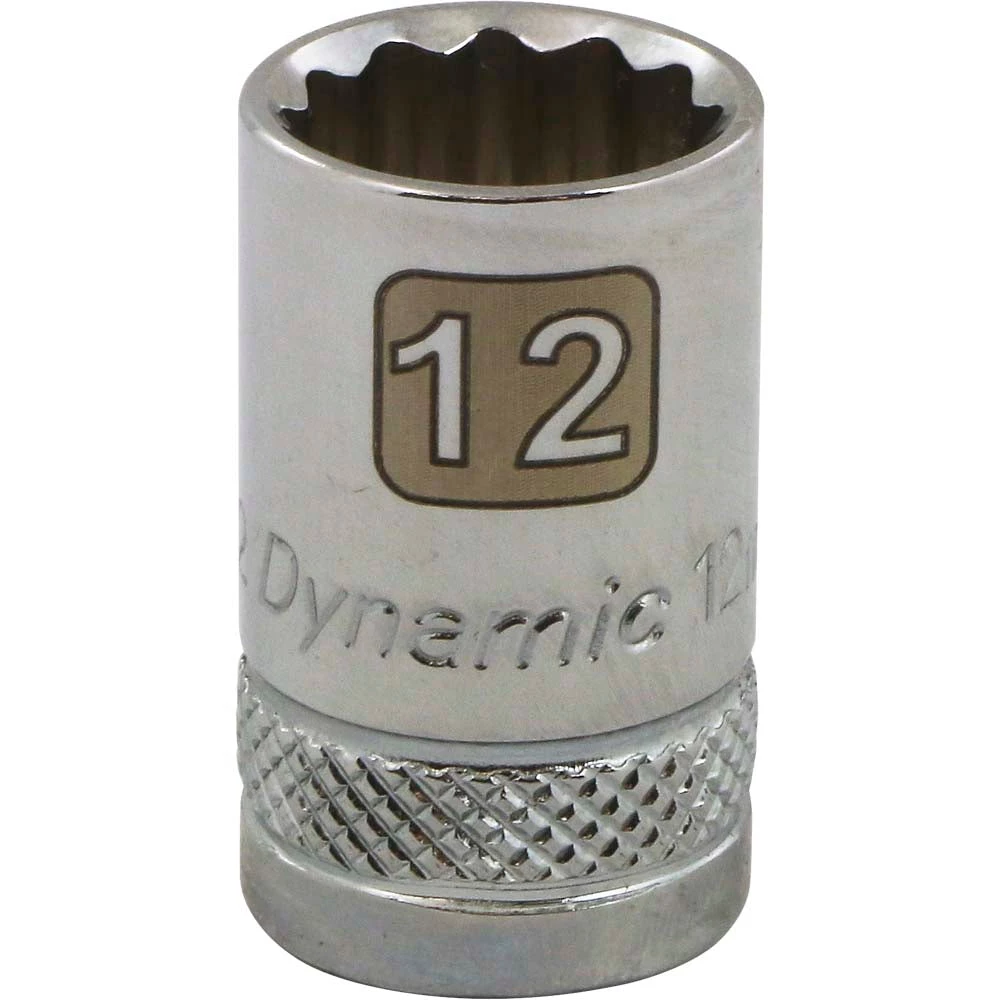 Gray GT-D009112- 3/8" DRIVE 12 POINT 12MM CHROME SOCKET 3 Gray GT-D009112- 3/8" DRIVE 12 POINT 12MM CHROME SOCKET