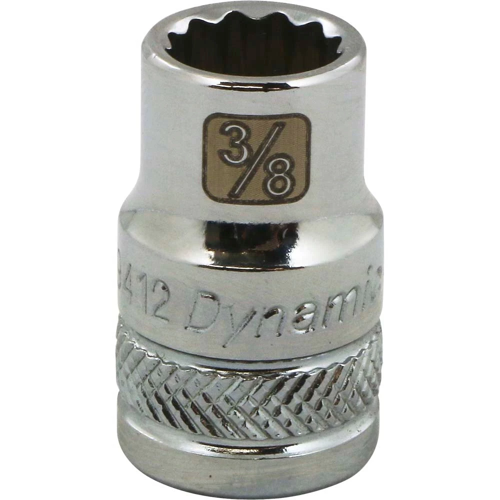 Gray GT-D009412 - 3/8" D 3/8" 12POINT CHROME SOCKET 3 Gray GT-D009412 - 3/8" D 3/8" 12POINT CHROME SOCKET
