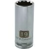Gray GT-D009719 - 3/8" D 12POINT 19MM DEEP CHROME SOCKET