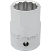 GRAY DYNAMIC 3/4" D12 PT CHROME SOCKET