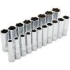 Dynamic 19 Piece 6 Point Deep Metric Socket Set DRIVING AND FASTENING ACCESSORIES