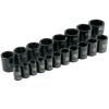 GRAY GT-D018024 - 1/2" DRIVE 19PC 6PT STANDARD IMPACT SAE SOCKET SET