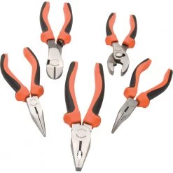 HAND TOOLS Dynamic 5pc Comfort Handle Pliers Set
