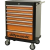 CUTTING ACCESSORIES Dynamic GT-D069301- 28" ROLLER CABINET - 7 DRAWERS - SAFETY LATCHES