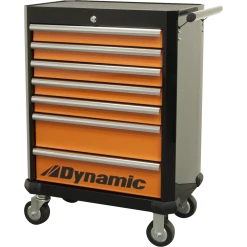 CUTTING ACCESSORIES Dynamic GT-D069301- 28" ROLLER CABINET - 7 DRAWERS - SAFETY LATCHES