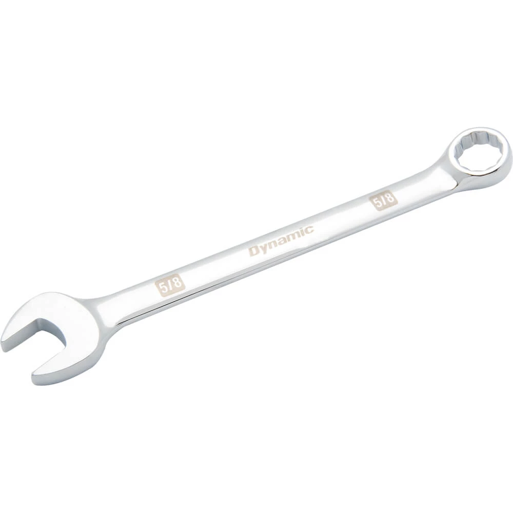 DYNAMIC 5/8" 12 PT COMB WRENCH CHR HAND TOOLS 3 DYNAMIC 5/8" 12 PT COMB WRENCH CHR HAND TOOLS