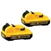 DeWALT DCB127-2 - 12V Max Lithium Battery 2AH 2-pack BATTERIES AND CHARGERS