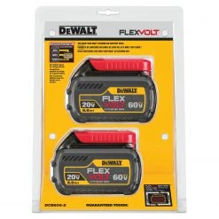 BATTERIES AND CHARGERS DEWALT DCB606-2 FLEXVOLT™ 20/60V MAX BATTERY PACK 6.0AH DUAL PACK