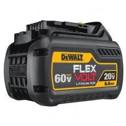 BATTERIES AND CHARGERS DEWALT DCB606 20/60V MAX FLEXVOLT 6.0 Ah Battery Pack 16 BATTERIES AND CHARGERS DEWALT DCB606 20/60V MAX FLEXVOLT 6.0 Ah Battery Pack