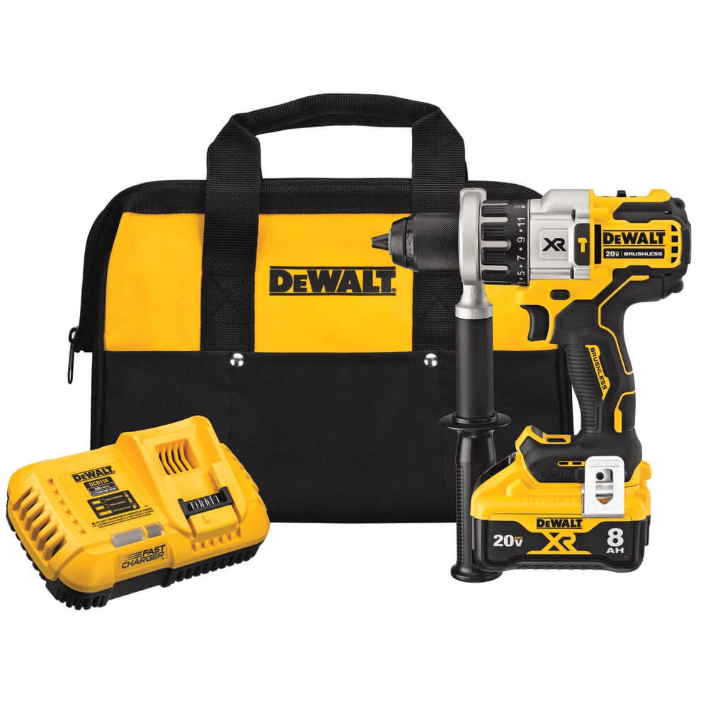 POWER TOOLS Dewalt DCD998W1 -20V MAX* XR 1/2 IN. BRUSHLESS HAMMER DRILL/DRIVER WITH POWER DETECT™ TOOL TECHNOLOGY KIT 3 POWER TOOLS Dewalt DCD998W1 -20V MAX* XR 1/2 IN. BRUSHLESS HAMMER DRILL/DRIVER WITH POWER DETECT™ TOOL TECHNOLOGY KIT