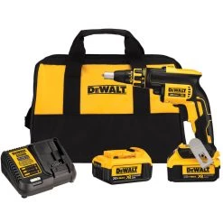 DEWALT DCF620M2 4.0AH 20-volt MAX XR Li-Ion Brushless Drywall ScrewGun