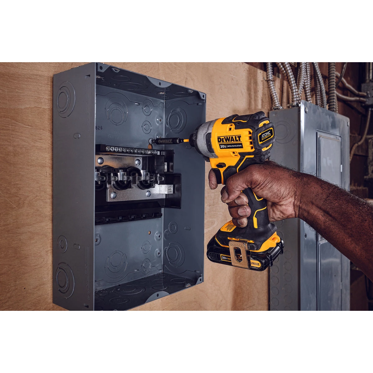 POWER TOOLS DEWALT DCF809C2 ATOMIC 20V MAX* BRUSHLESS CORDLESS COMPACT 1/4 IN. IMPACT DRIVER KIT 2 BATTERY KIT 18 POWER TOOLS DEWALT DCF809C2 ATOMIC 20V MAX* BRUSHLESS CORDLESS COMPACT 1/4 IN. IMPACT DRIVER KIT 2 BATTERY KIT