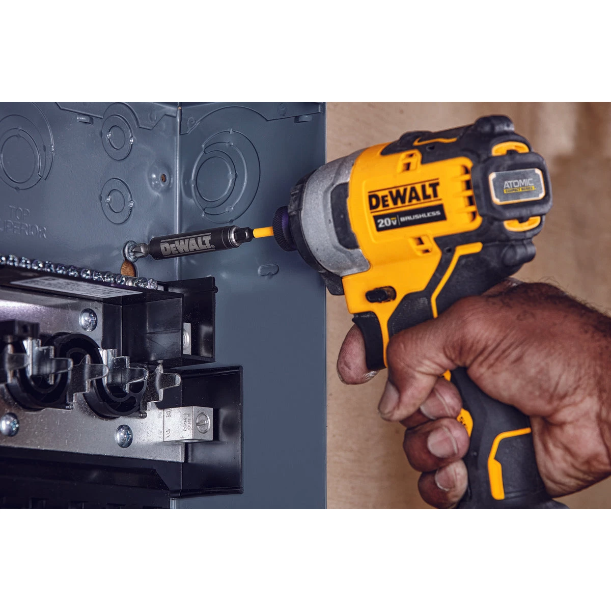 POWER TOOLS DEWALT DCF809C2 ATOMIC 20V MAX* BRUSHLESS CORDLESS COMPACT 1/4 IN. IMPACT DRIVER KIT 2 BATTERY KIT 7 POWER TOOLS DEWALT DCF809C2 ATOMIC 20V MAX* BRUSHLESS CORDLESS COMPACT 1/4 IN. IMPACT DRIVER KIT 2 BATTERY KIT
