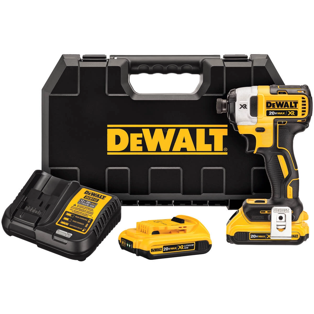DEWALT DCF887D2 20V MAX XR Li-ion 2.0 Ah Brushless 0.25" 3-Speed Impact Driver K 3 DEWALT DCF887D2 20V MAX XR Li-ion 2.0 Ah Brushless 0.25" 3-Speed Impact Driver K