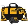 POWER TOOLS DEWALT DCK263D2 20V MAX XR Li-Ion Cordless Drywall Screwgun And Cut-out Tool Kit
