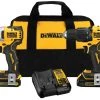 POWER TOOLS DEWALT Atomic DCK279C2 - 20V MAX Brushless Sub Compact Hammerdrill/Impact Driver Combo Kit W/ 2 Batteries