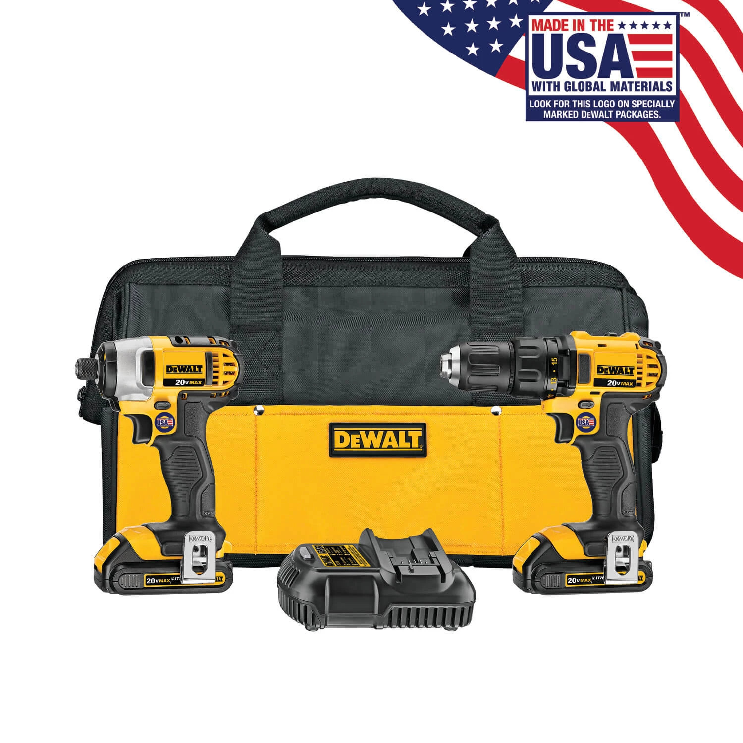DEWALT DCK280C2 20-Volt Max Li-Ion 1.5 Ah Compact Drill And Impact Driver Combo POWER TOOLS 3 DEWALT DCK280C2 20-Volt Max Li-Ion 1.5 Ah Compact Drill And Impact Driver Combo POWER TOOLS