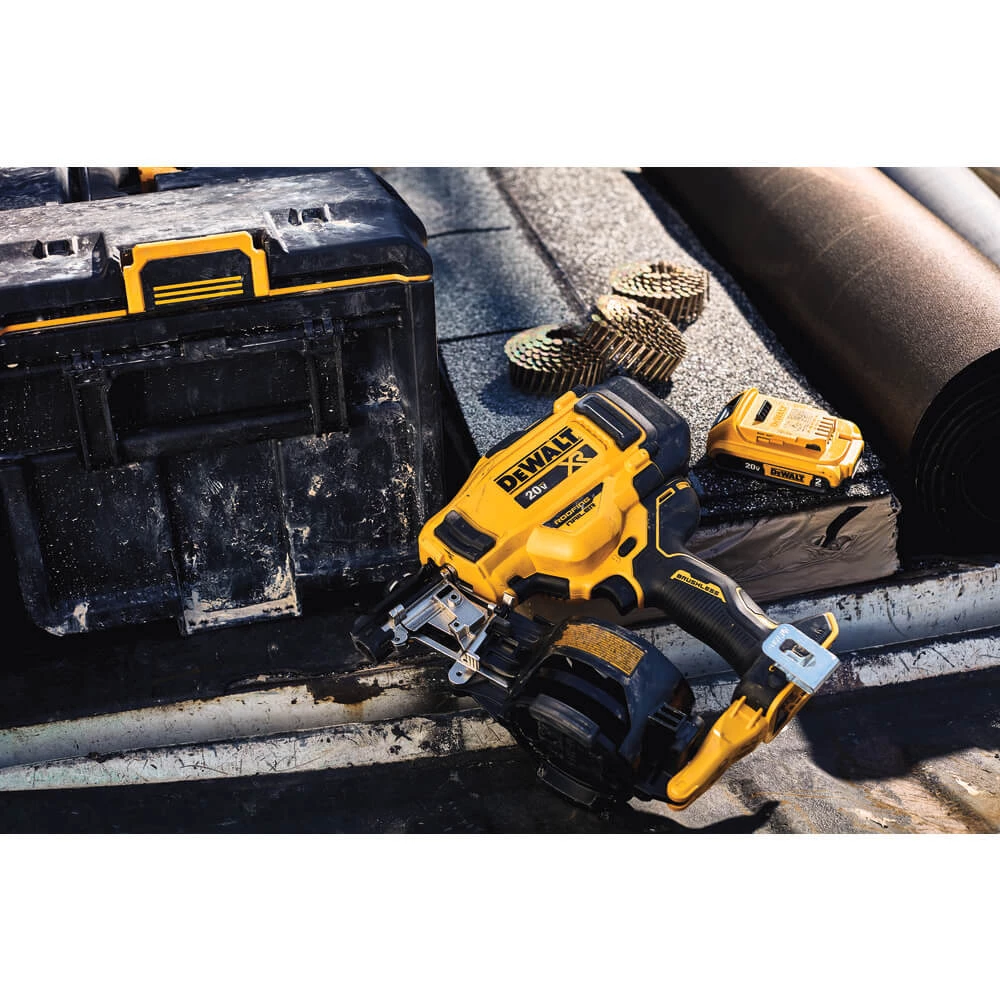 DEWALT DCN45RND1 20V MAX* CORDLESS ROOFING NAILER SALE 20 DEWALT DCN45RND1 20V MAX* CORDLESS ROOFING NAILER SALE