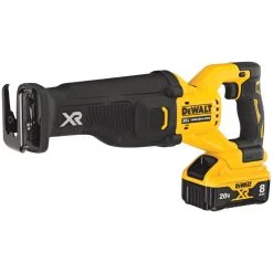 DEWALT DCS368W1 20V MAX* XR® BRUSHLESS RECIPROCATING SAW WITH POWER DETECT™ TOOL TECHNOLOGY KIT